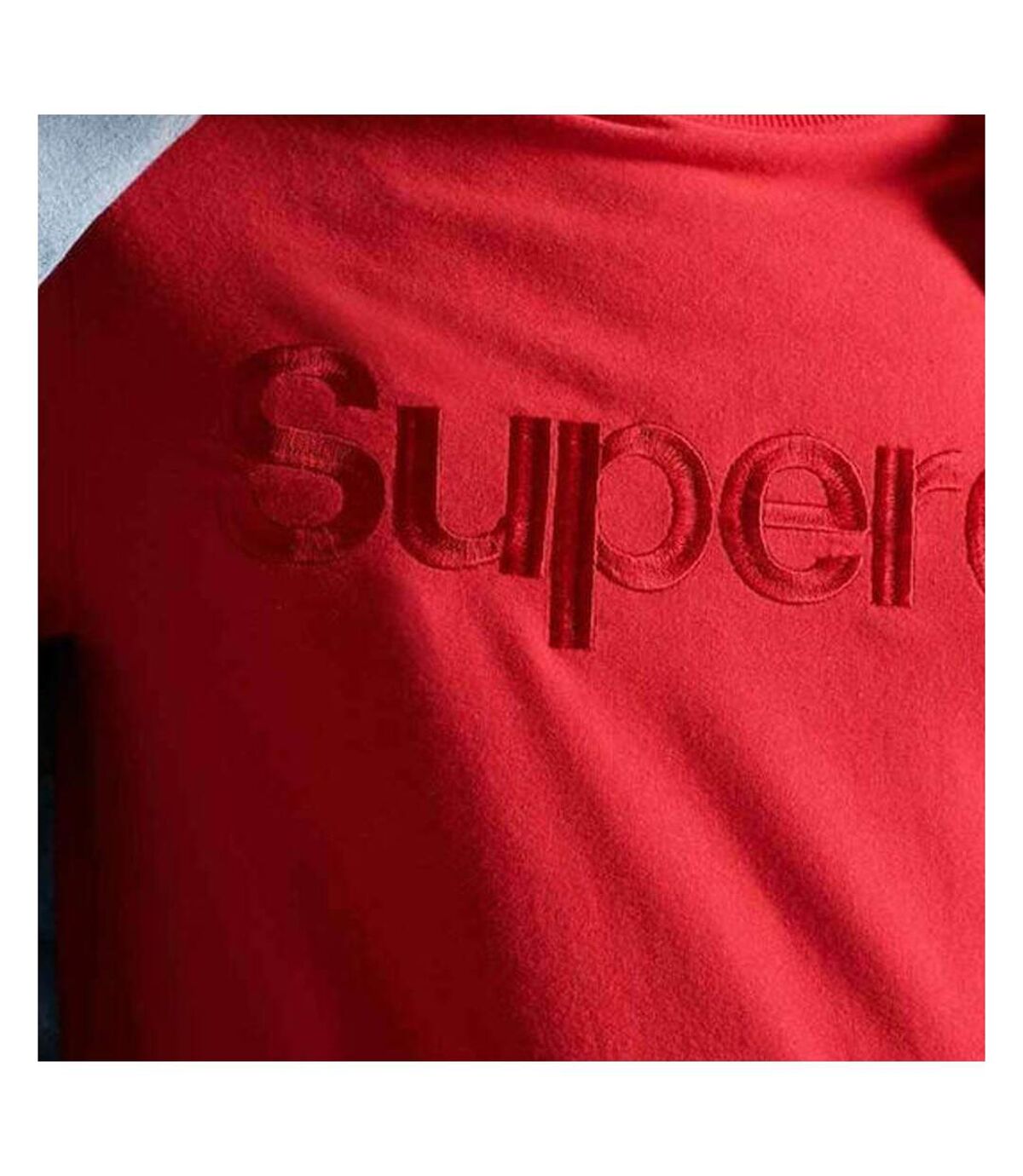 T-shirt Manches Longues Rouge Homme Superdry Cl Source