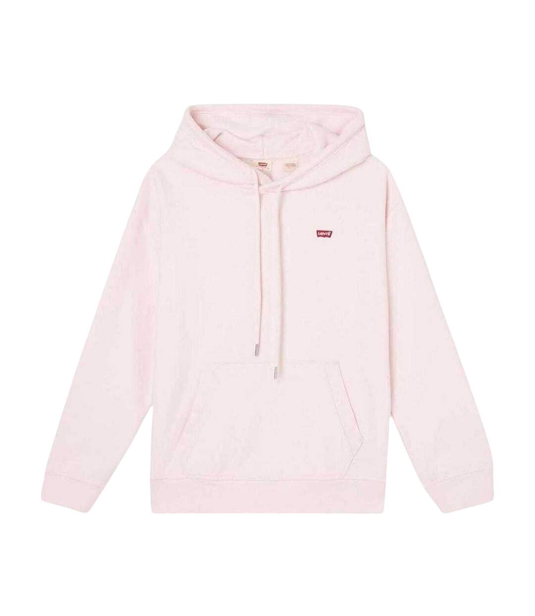 Sweat À Capuche Femme Rose Levis-2