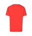 T-shirt Motif/style Délavé Adulte Rouge Diesel-2