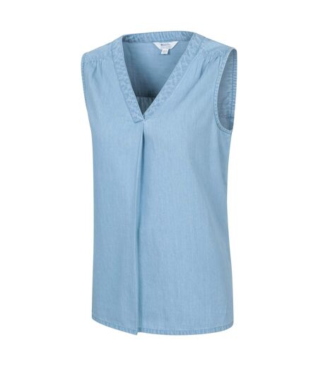 Haut sans manches tuscany femme bleu clair Mountain Warehouse