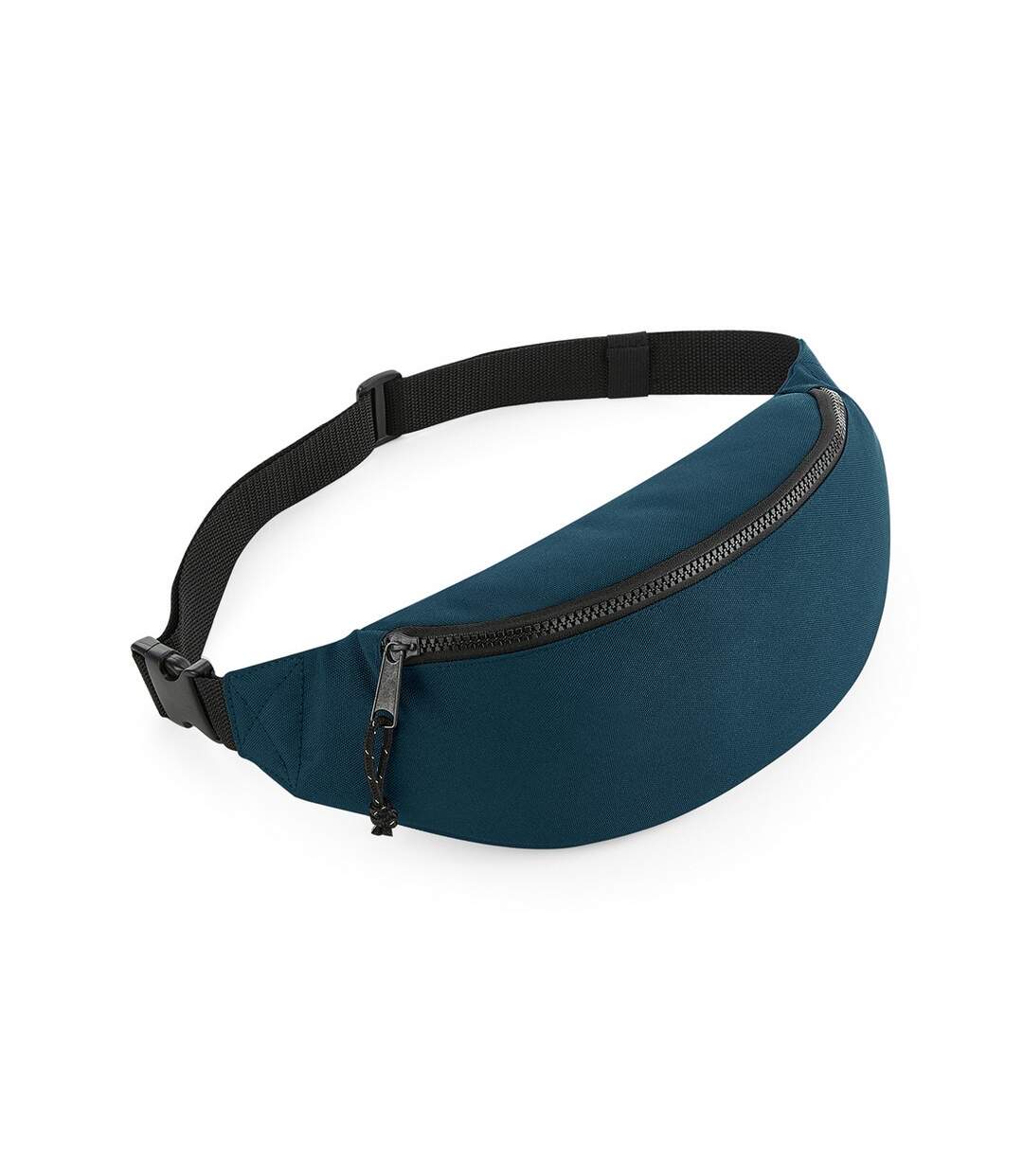 Unisex recycled belt bag one size petrol Bagbase-1