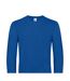 T-shirt Manches Longues #e190 Homme Bleu Roi B&C-2