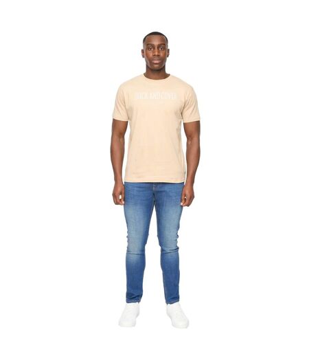 Mens pittifore t-shirt stone Duck and Cover