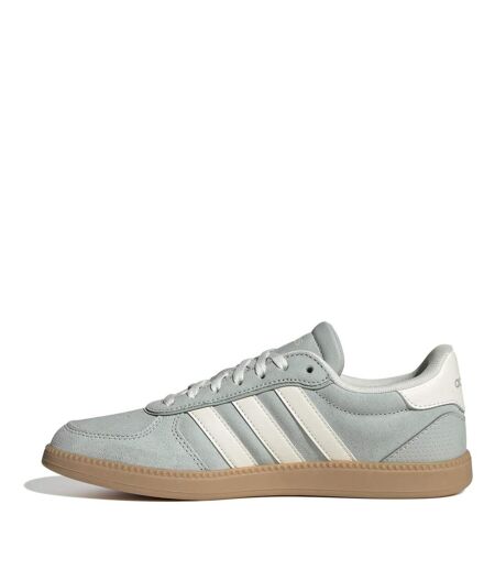 Baskets Sleek Femme Gris Blanc Marron Pâle Adidas