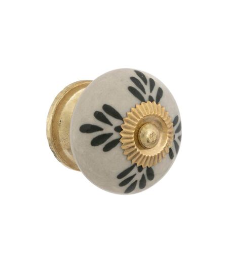 Lot de 2 Boutons de Meuble Daya 3cm Blanc
