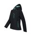 Veste À Capuche Motif/style Logo Torrek Femme Noir Bleu Sarcelle Dare 2B-4