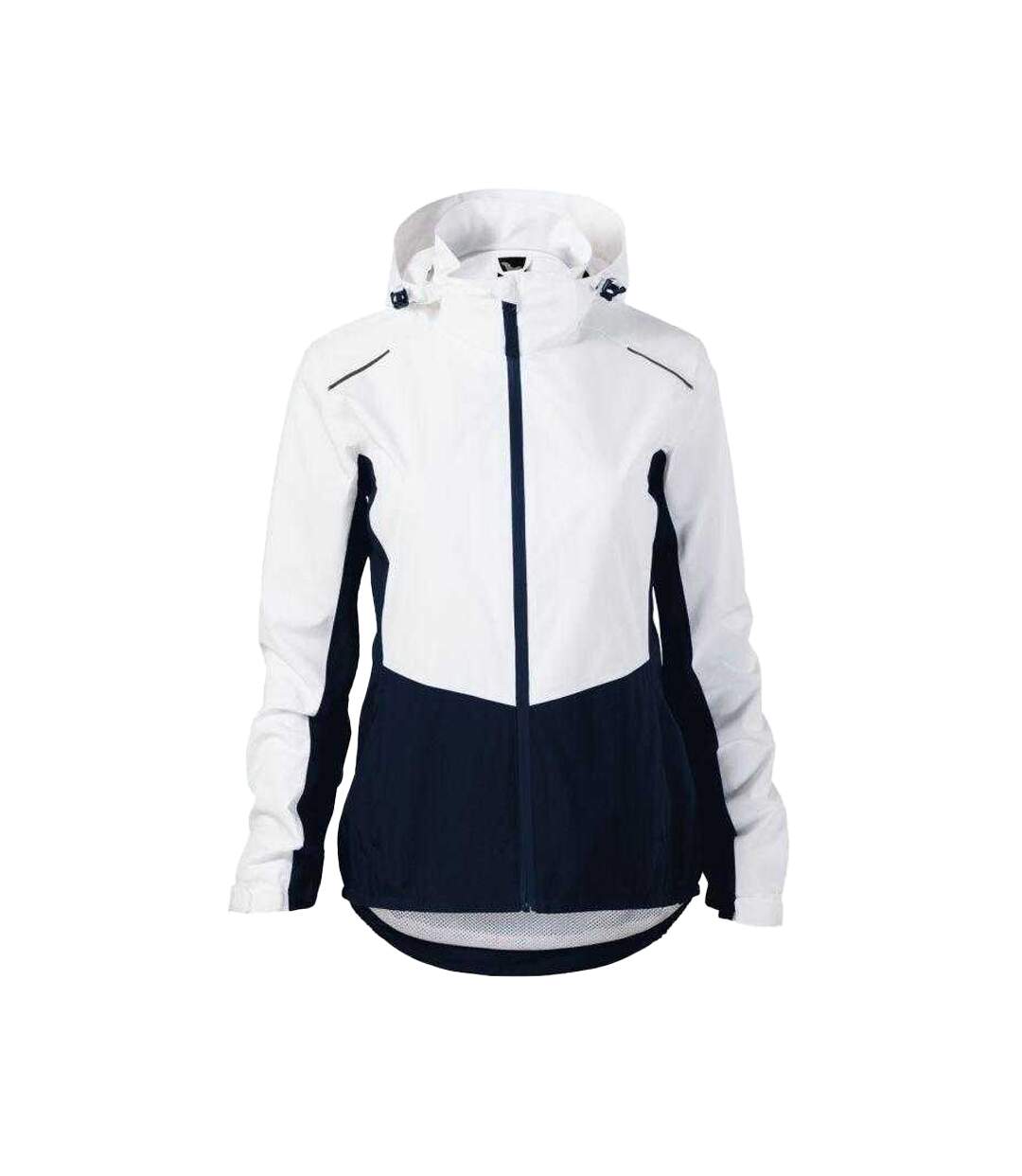 Doudoune Matelassée Motif/style Arc-en-ciel Femme Blanc Malfini-1