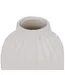 Vase Design en Céramique Fernan 22cm Blanc-2