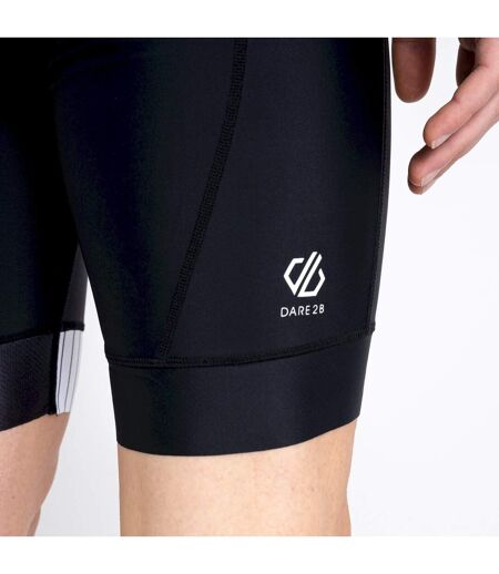 Dare 2B Mens Virtuous Underlined AEP Bibbed Cycling Bib Shorts (Black) - UTRG7404