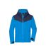 Veste Softshell Homme Bleu Marine Bleu Vif James And Nicholson-1