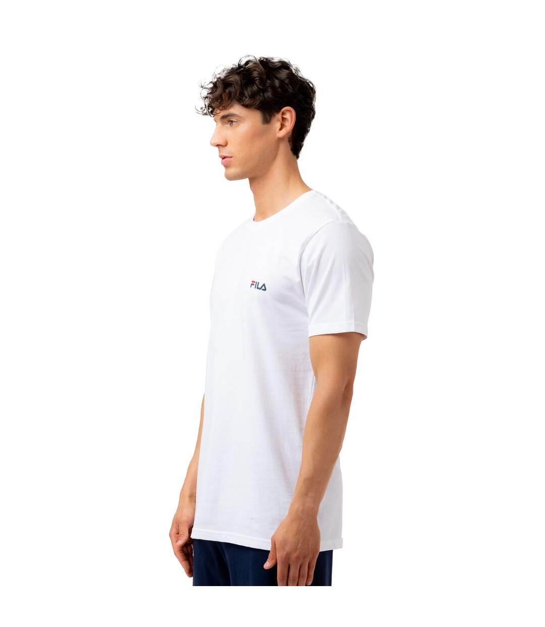 T-shirt homme uni 100% coton Fila Fila-4