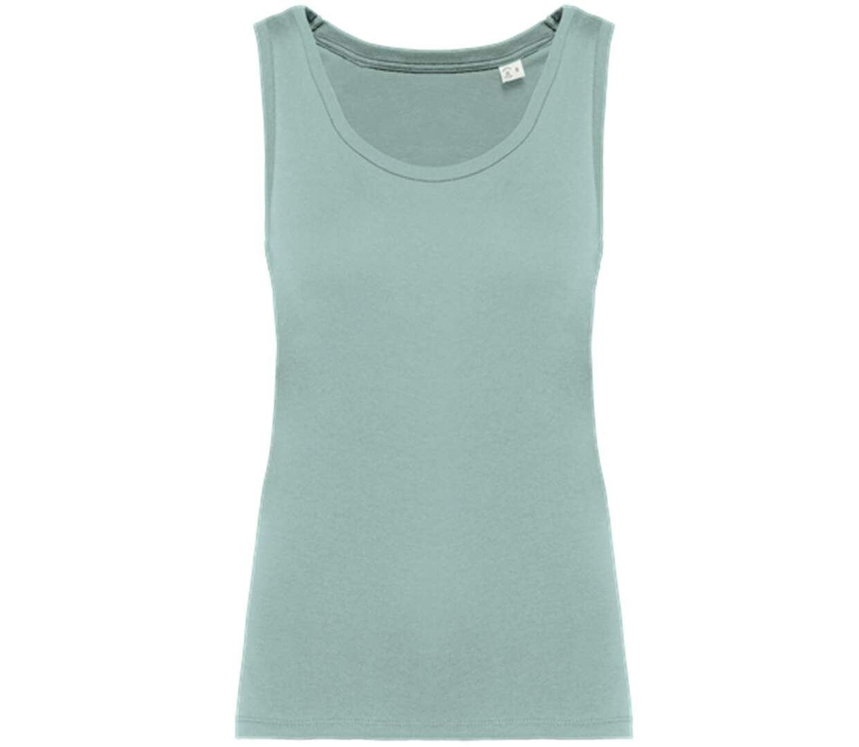 Débardeur écoresponsable - Femme - PAT341 - vert jade-2