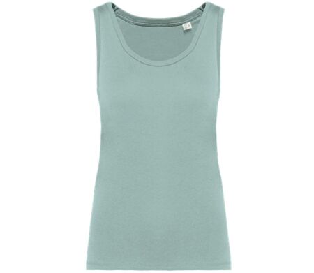 Débardeur écoresponsable - Femme - PAT341 - vert jade