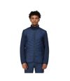 Regatta Mens Clumber Hybrid III Padded Jacket (Admiral Blue)
