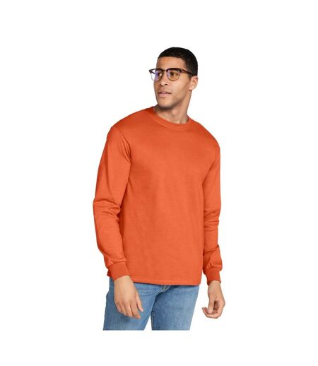 T-shirt Manches Longues Adulte Orange Gildan