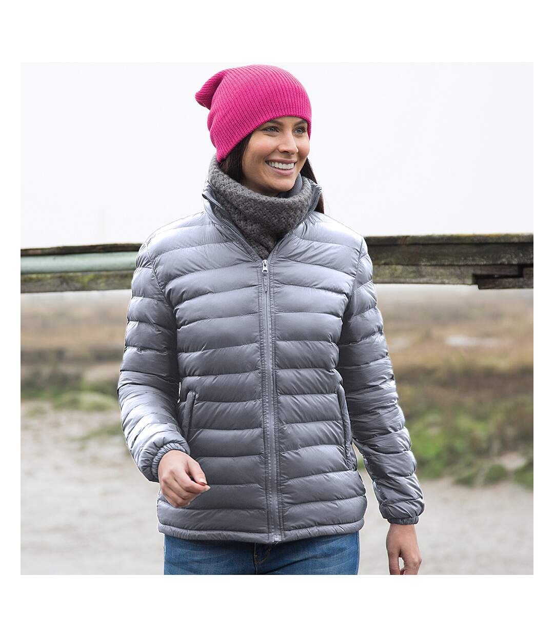 Ice bird manteau coupe-vent hydrofuge femme gris Result