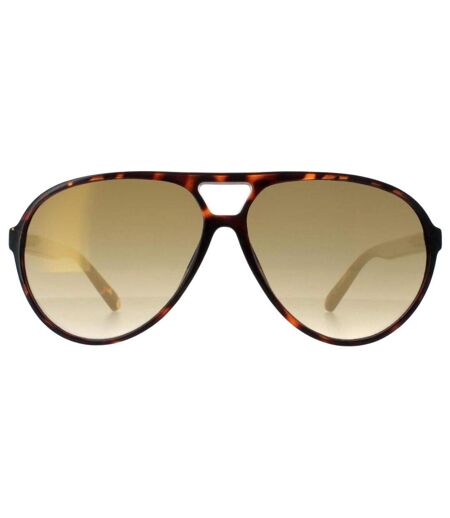 Lunettes De Soleil Havana Homme Taille Unique Brun Havane Foncé Guess