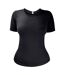 Ladies Cotton Thermal Underwear Short Sleeved Top-1
