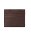 Wesley Leather Card Holder One Size Chocolate Brown Osprey-1