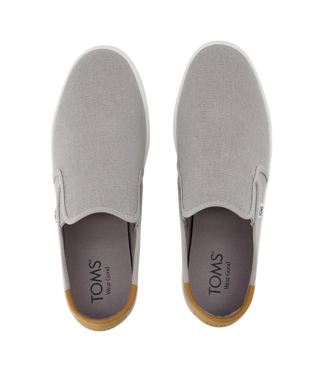 Mens Baja 2.0 Slip-on Trainers Dark Grey Toms-4