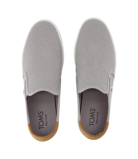 Mens Baja 2.0 Slip-on Trainers Dark Grey Toms