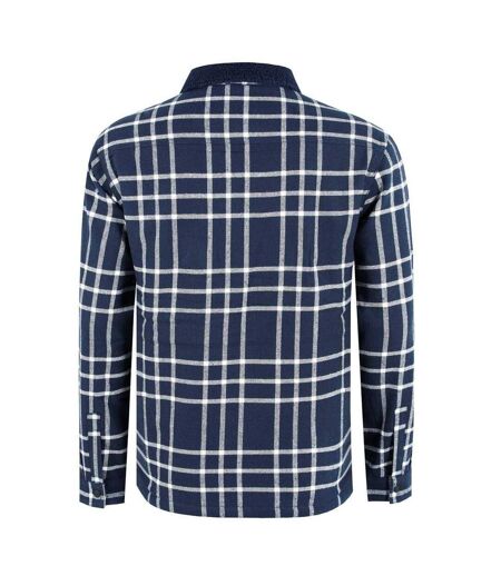 Surchemise Manches Longues Homme Bleu Marine Firetrap