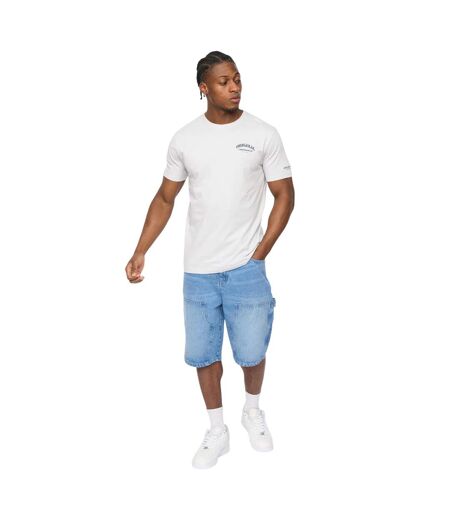 T-shirt Labstock Homme Bleu Crosshatch