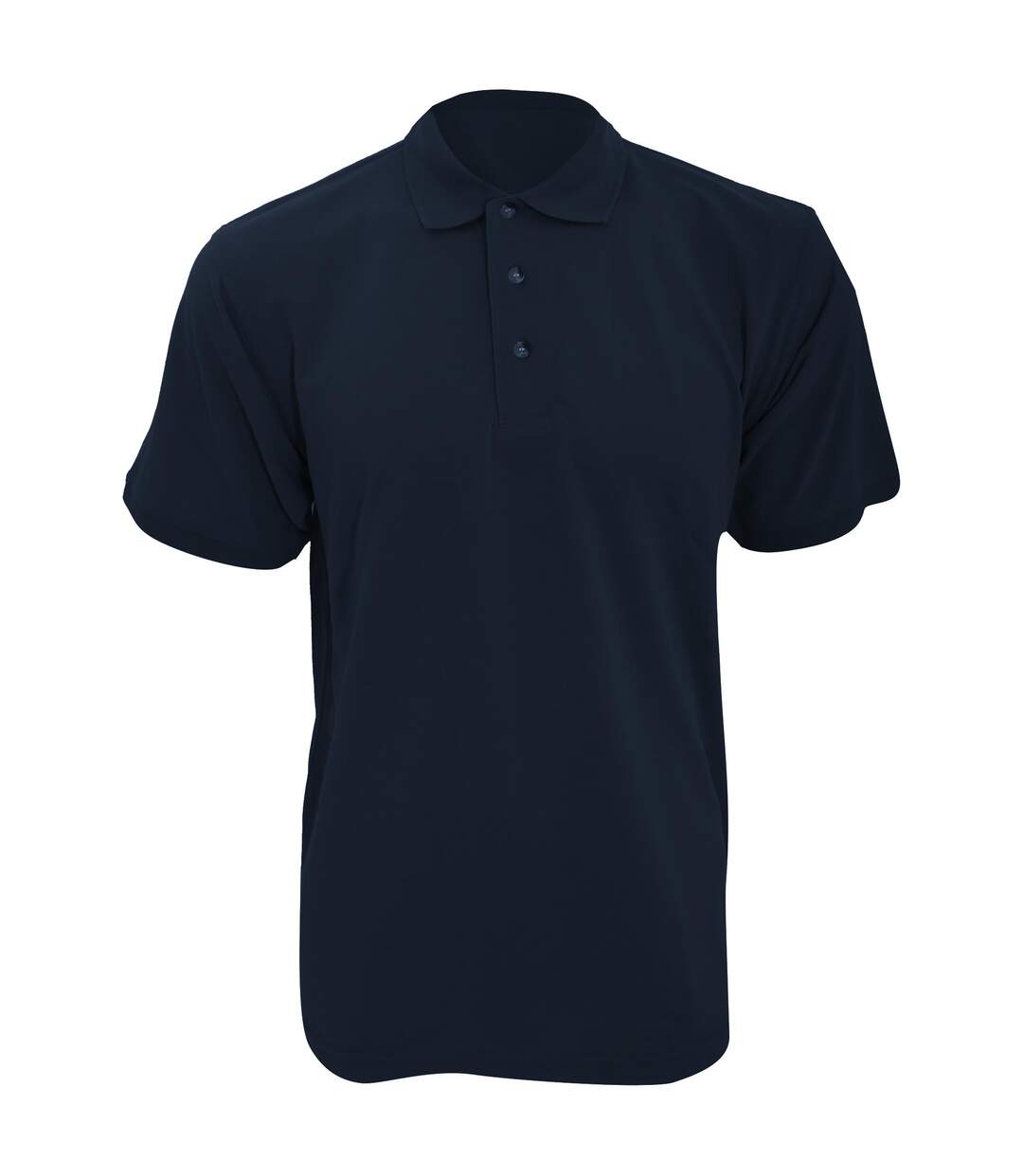 Polo À Manches Courtes Homme Bleu Marine Kustom Kit-2