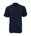 Polo À Manches Courtes Homme Bleu Marine Kustom Kit-2
