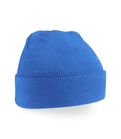 Beechfield Soft Feel Knitted Winter Hat (Sapphire Blue) - UTRW210