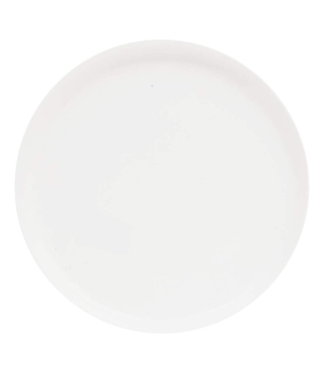 Lot de 6 Assiettes Plates Mathilde 27cm Blanc-2