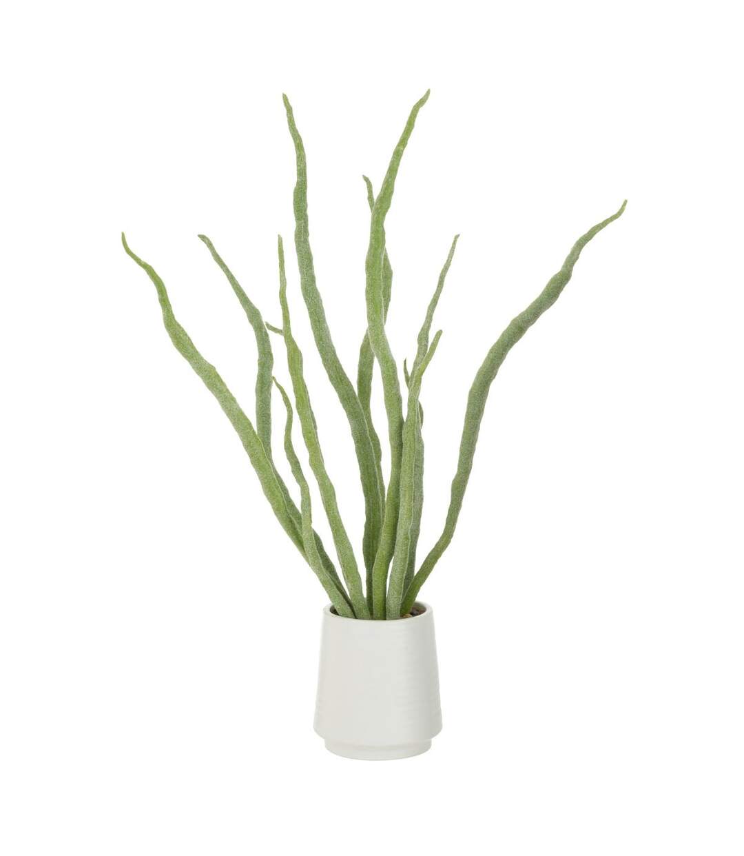 Plante Artificielle en Pot Grasse 92cm Vert-1