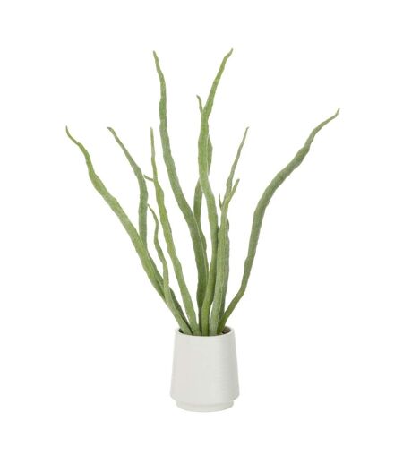 Plante Artificielle en Pot Grasse 92cm Vert