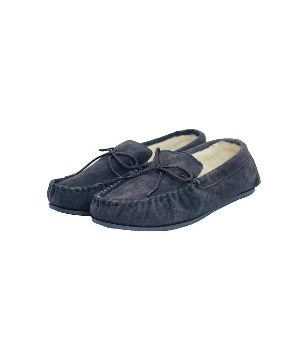 Mocassins adulte bleu marine Eastern Counties-2