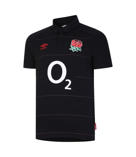 England Rugby Mens Alternate 22/23 Classic Umbro Jersey (Black)