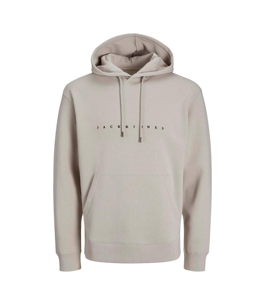 Mens Logo Hoodie Moonbeam Jack And Jones-2