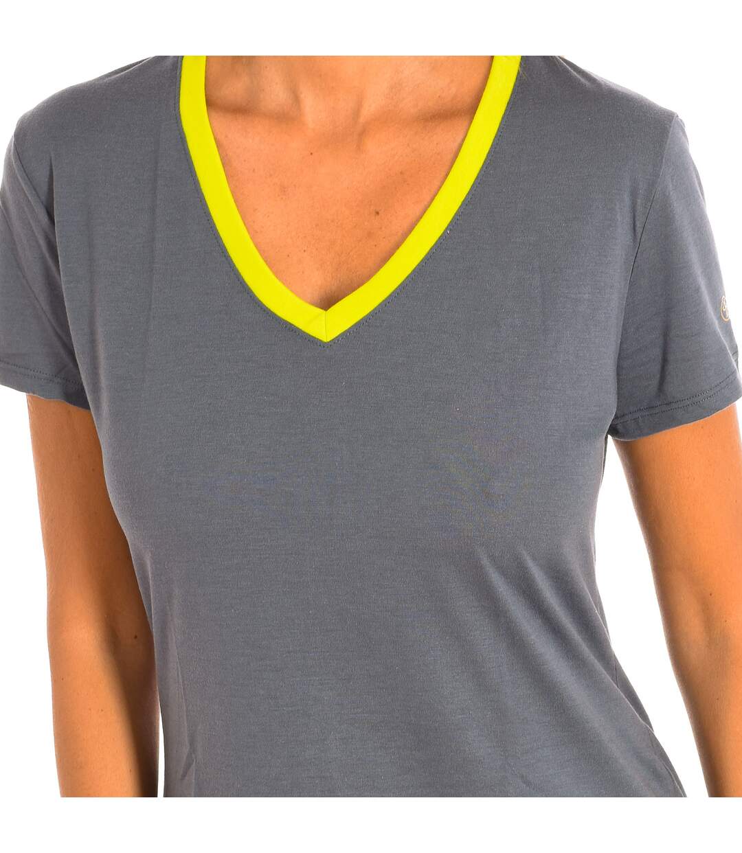 Women's sports t-shirt with sleeves Z1T00506