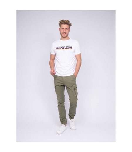 T-shirt col rond pur coton NOHAN