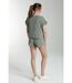 Ensemble tee shirt et short molleton femme Dilly Bis  | Gerard Pasquier-3