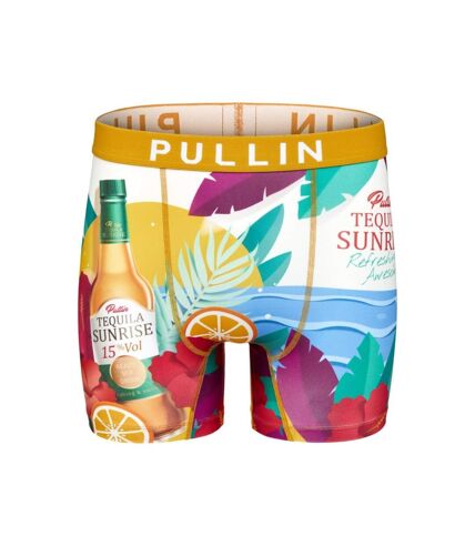 PULL IN Boxer Long Homme Microfibre TEQUILASUNRISE Multicolore