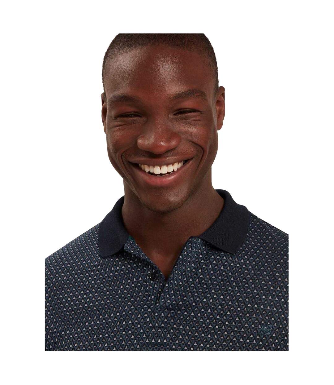 Polo Manches Longues Homme Bleu Marine Ted Baker-4