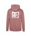 Mens Mountain Badge Hoodie Light Brown Mountain Warehouse-2