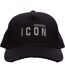 Casquette De Baseball Tous Les Jours Icon Noir DSquared2-2