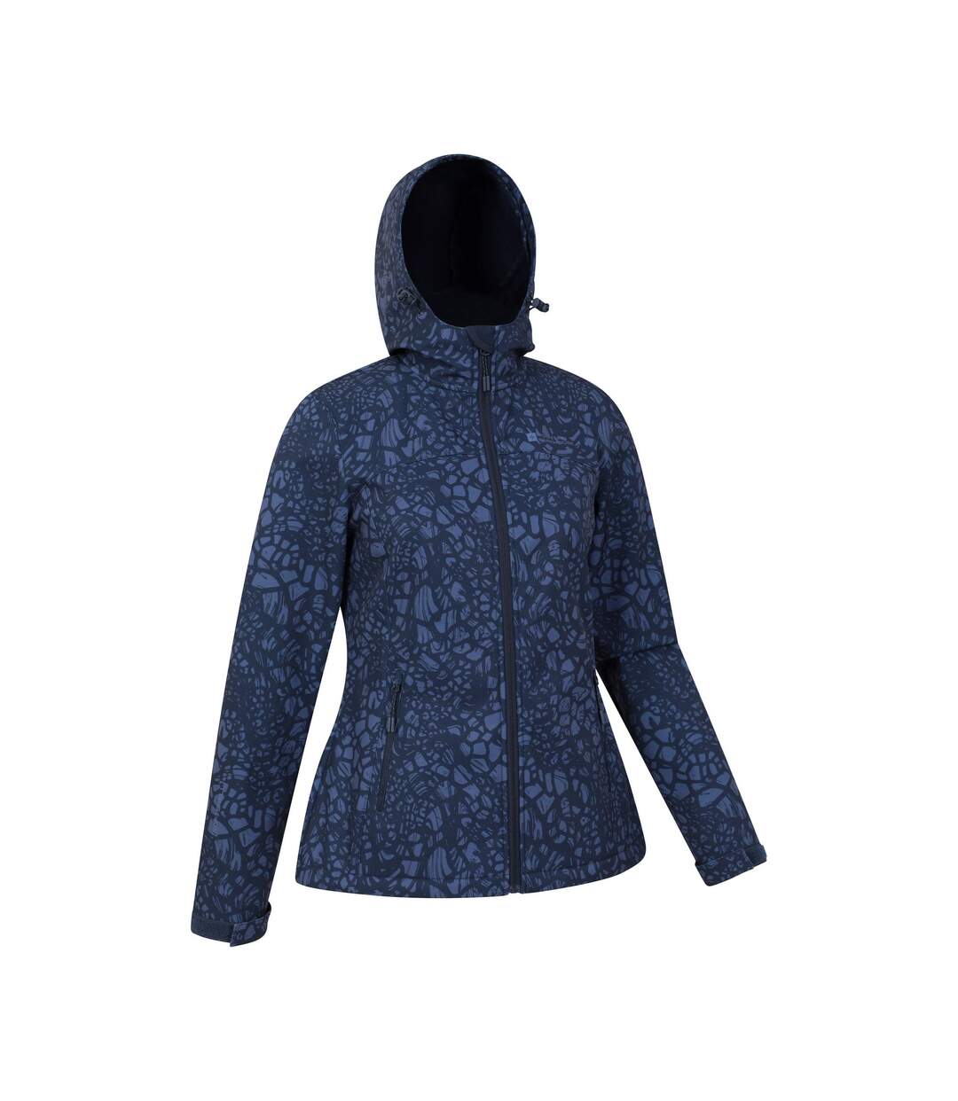 Veste softshell exodus femme bleu foncé Mountain Warehouse