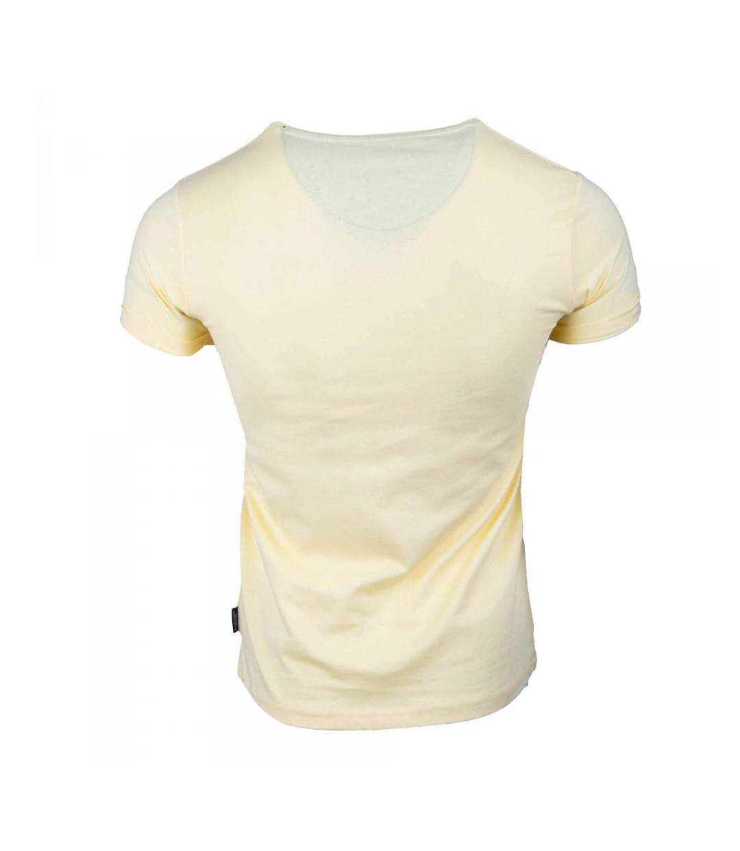 T-shirt Jaune Homme La Maison Blaggio Murano - M-2