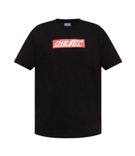 T-shirt Motif/style Logo Flèche Adulte Noir Diesel