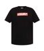 T-shirt Motif/style Logo Flèche Adulte Noir Diesel-1