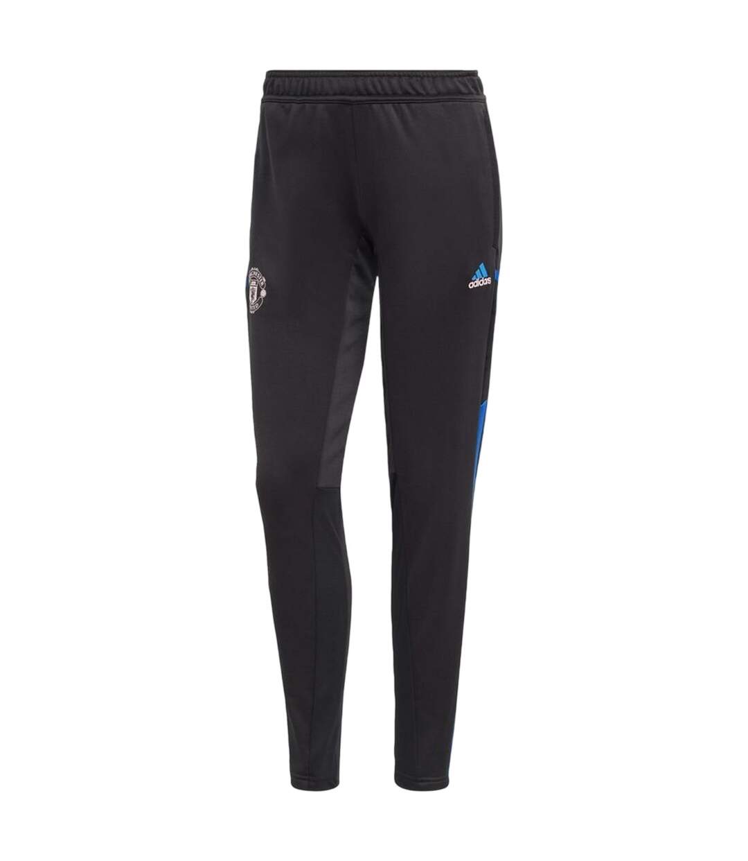 Pantalon De Survêtement Motif/style Manchester United Fc Femme Noir Bleu Adidas-2