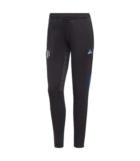Pantalon De Survêtement Motif/style Manchester United Fc Femme Noir Bleu Adidas