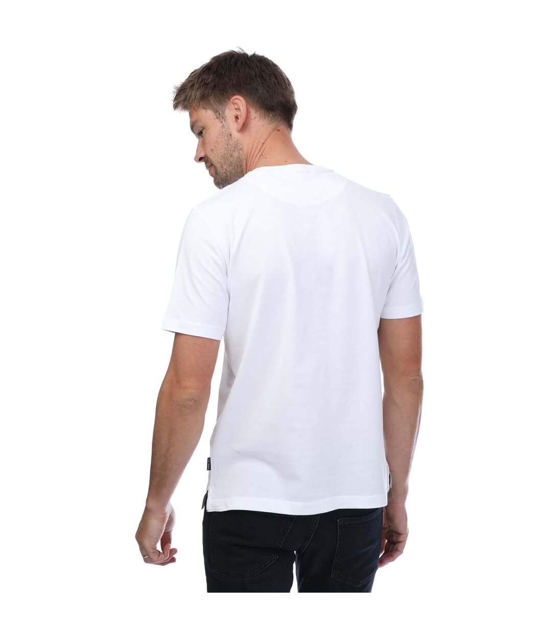 T-shirt lough homme blanc Ted Baker-2